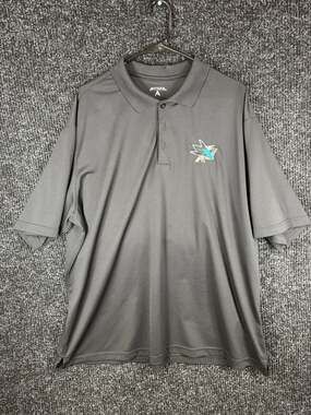 Antigua San Jose Sharks Men's Performance Golf Polo Shirt